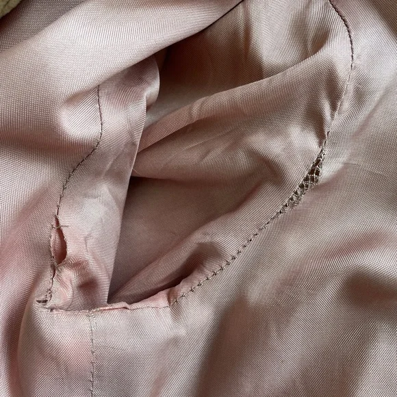 Vintage Camel Corduroy Longline Coat | Minimalist Tailored Jacket | M - Picture 6 of 8